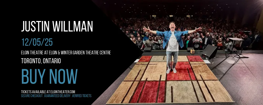Justin Willman at Elgin Theatre At Elgin & Winter Garden Theatre Centre