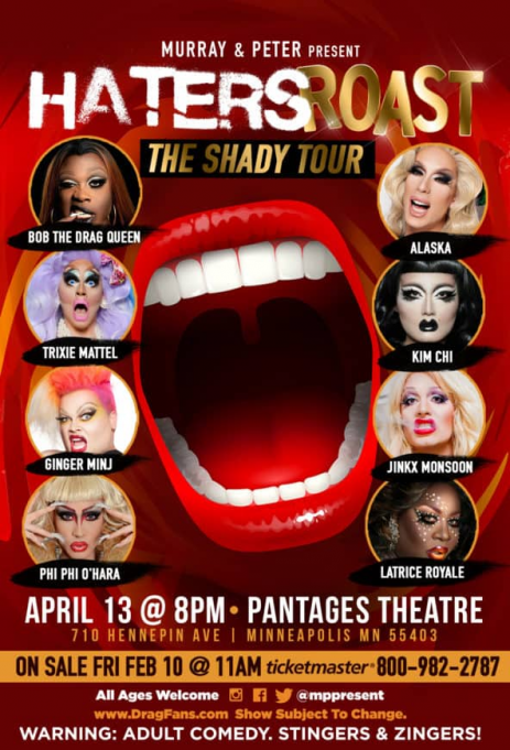 Haters Roast at Elgin Theatre